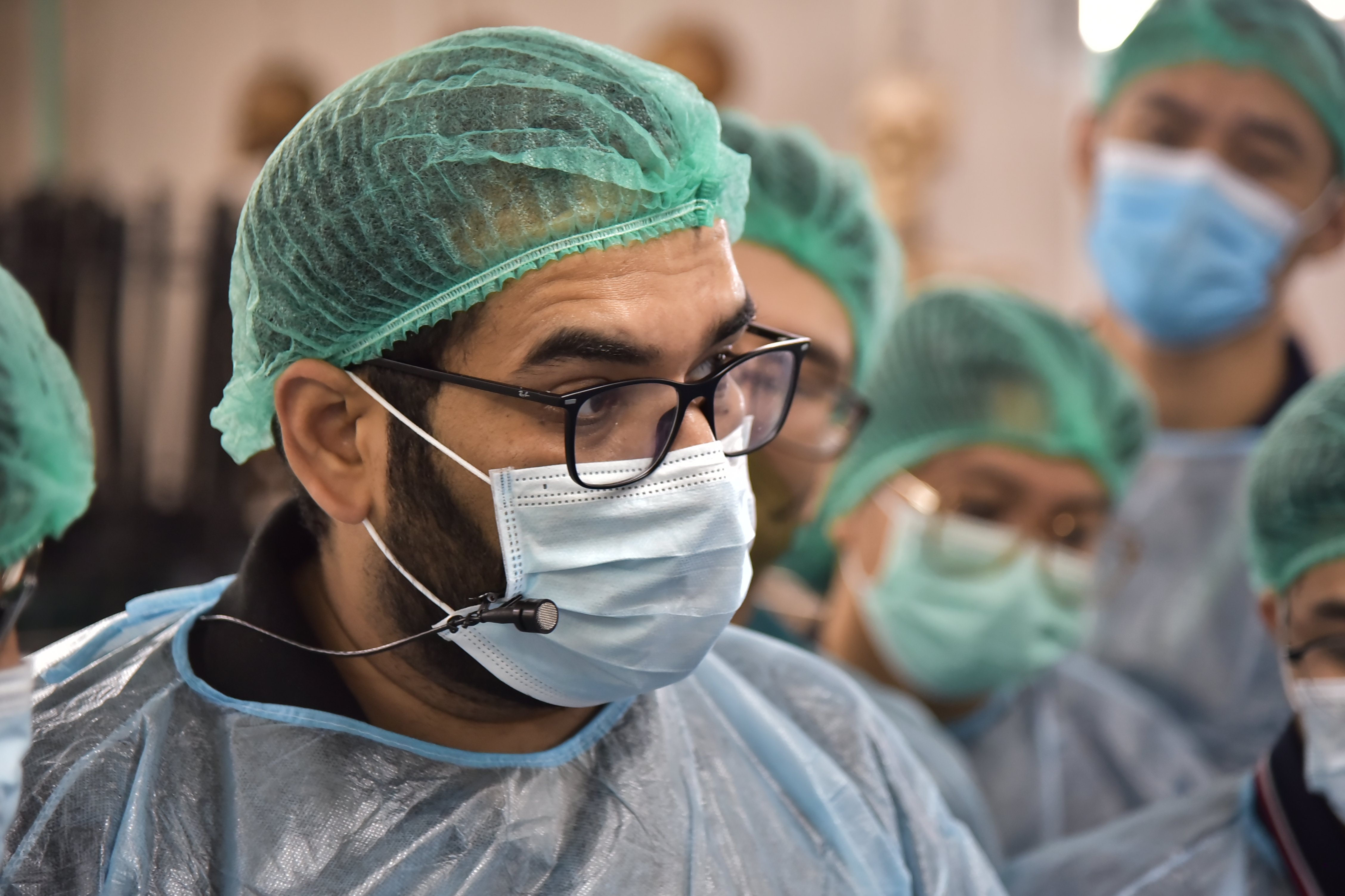 Dr. Muhammad Saad Ilyas in an office setting